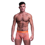 SKULL & BONES Boxer Trunk Lace Luxurious Cotton Single Layer Burnout Orange 1