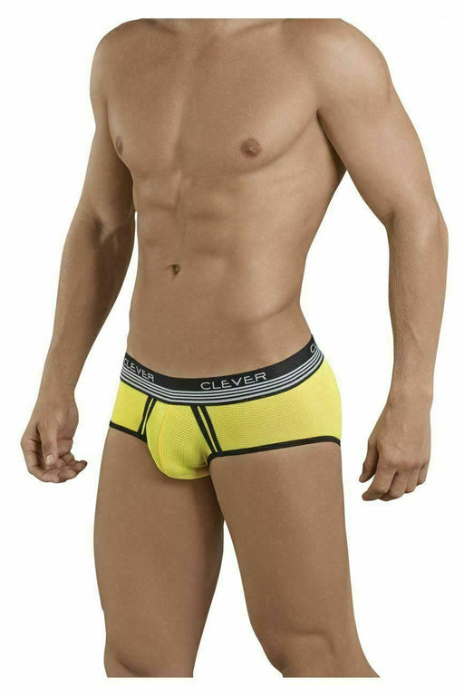 SMALL Clever Brief Lovely Piping Briefs Yellow 5398 13