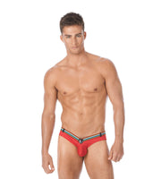 Small Gregg Homme Brief Lover-Boy C-Ring Slip red 122103 168