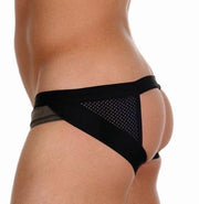 SMALL Gregg Homme Jockstrap Sauna Super Jock Khaki 75334 207