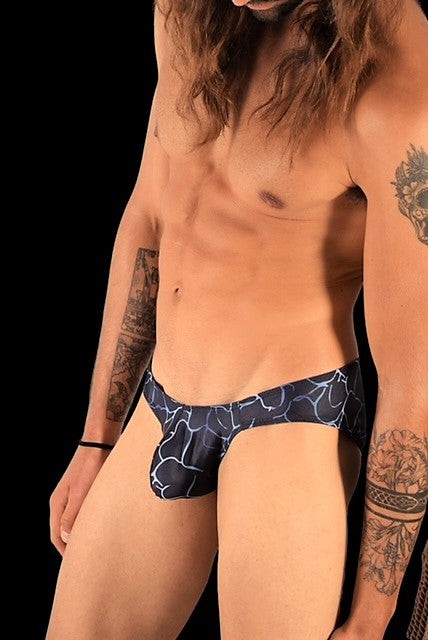 SMU Artistic Mini brief Speedo cut Navy  P01503 H18