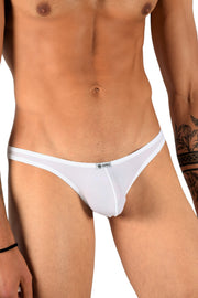 SMU Briefs Colorama Mini Brazilian Sheer Bikini White 120603 2
