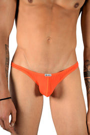 SMU Briefs Colorama Sheer Mini bikini Brief Orange 120603 3