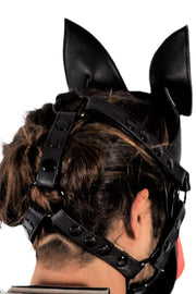 SMU Leather Mascarade halloween Mask Red 20