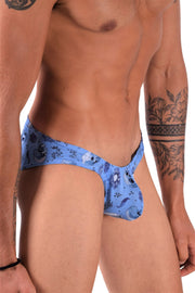 SMU PRE-BOOK  Skulls Mini brief Blue sku02