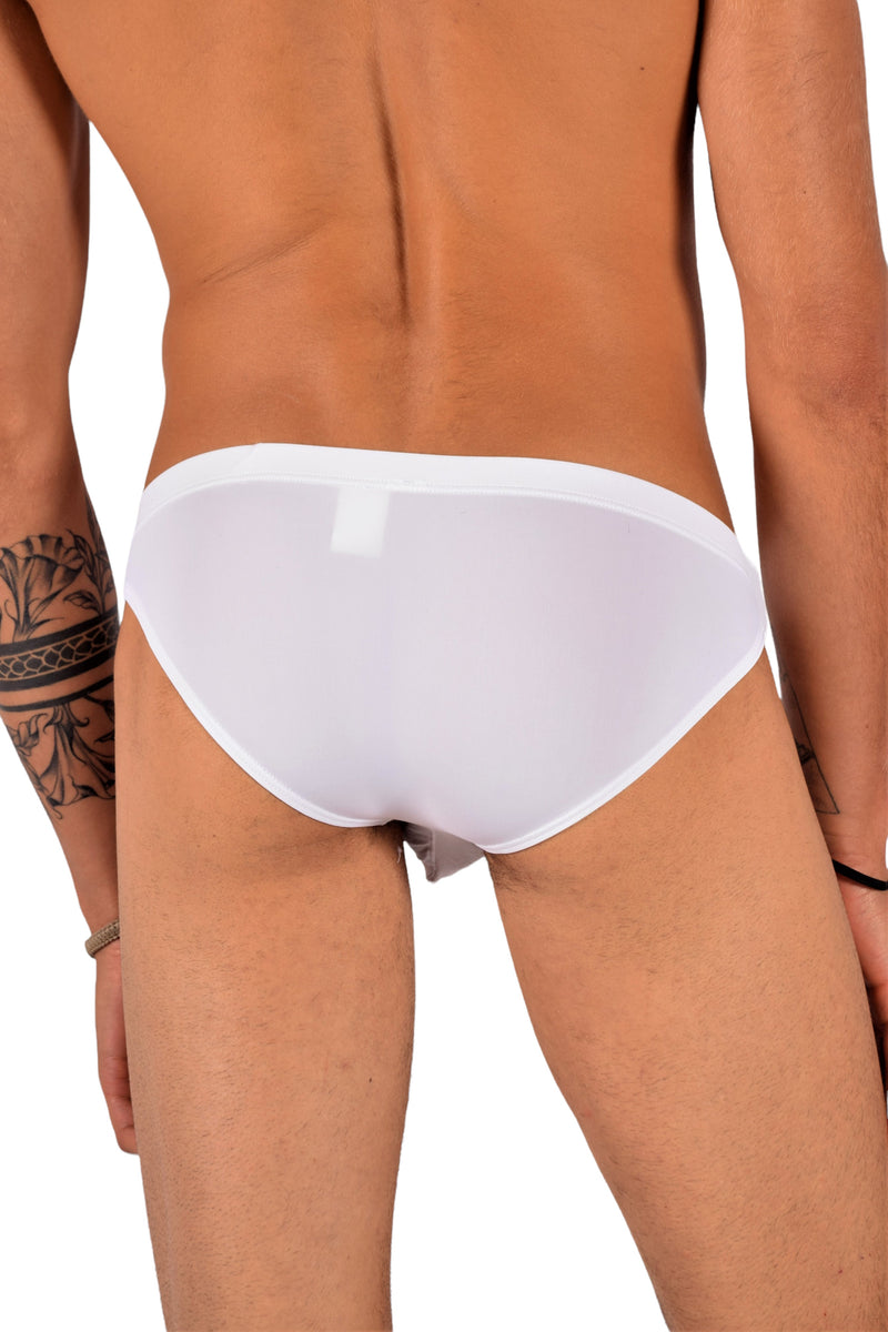 SMU Sexy Briefs Colors Mini Sheer Brief White 60003 15