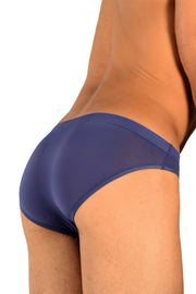 SMU Sexy Men Underwear Colors Mini Briefs Sheer Purple Brief 60003 12