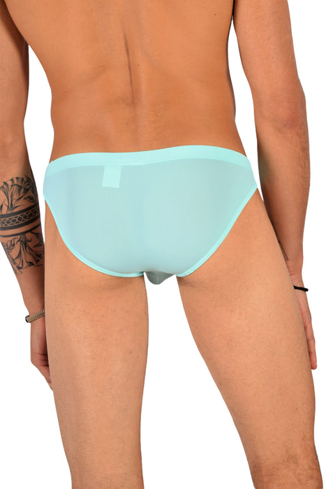SMU Sexy Men Underwear Colors Mini Sheer Brief MINT 60003 13