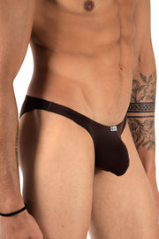 SMU Sheer Mini Brazilian Bikini Briefs Brown 120603 10