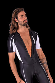 SMU Singlet Competition Swimwear Diving Wetsuit One Piece Black 2