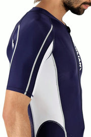 SMU Singlet Competition Swimwear Diving Wetsuit  One Piece Navy 2