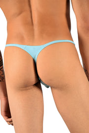 SMU Slippery Wet Tanning String Thong Aqua 105604 32