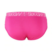SUKREW Apex Low-Rise Brief Unlined Stretchy Rounded Pouch Tropical Pink 37
