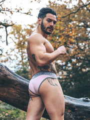 SUKREW Classic Brief Large Rounded Cupping Pouch Cotton Brief Candy Pink