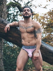 SUKREW Classic Brief Large Rounded Cupping Pouch Cotton Brief Candy Pink