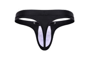 SUKREW Low - Rise Swim Thong Torrent Round Contour Pouch Lemon Jet Black 332