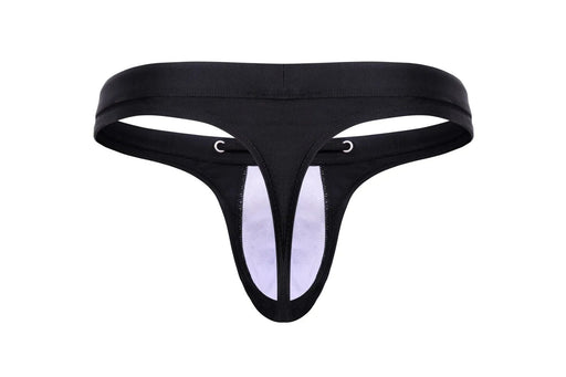 SUKREW Low - Rise Swim Thong Torrent Round Contour Pouch Lemon Jet Black 332