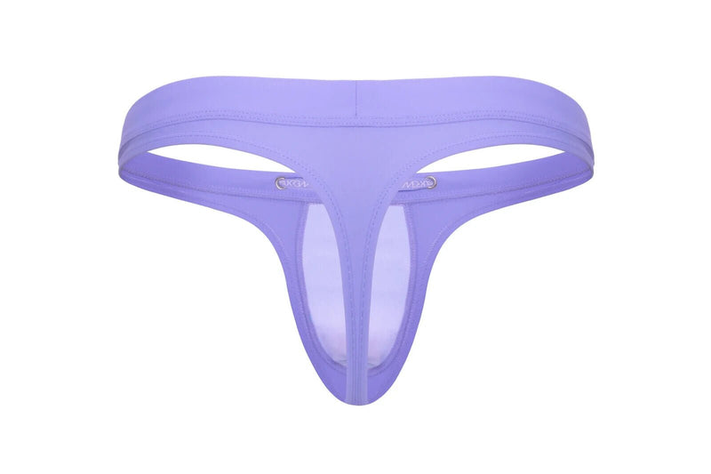 SUKREW Low - Rise Swim Thong Torrent Rounded Contour Pouch Blueberry Milkshake 333