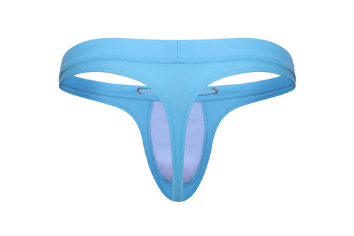SUKREW Low - Rise Swim Thong Torrent Rounded Contour Pouch Swimwear Ice - Blue 332