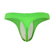 SUKREW Sexy Swim-Thong TORRENT Rounded Contour Pouch Flexible Swimwear Lime 35