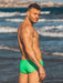 SUKREW Swim-Brief Torrent Low Rise Swimwear Stretch Contoured Pouch Green 23