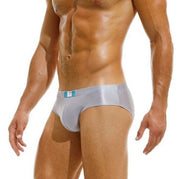 Swimwear Modus Vivendi Gordian Knot Classic Swim Briefs Shiny Silver CS2212 66
