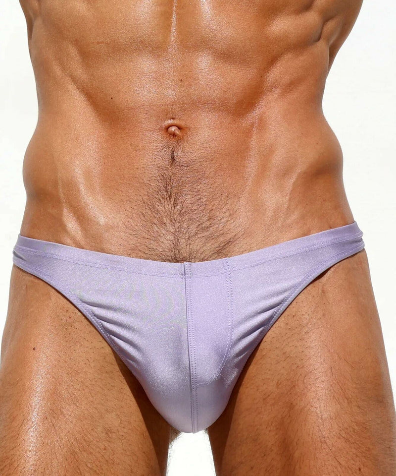 T-Back Swimwear RUFSKIN GAEL Swim-Thongs Dual Chrome Hook & Ring Lavendar 69