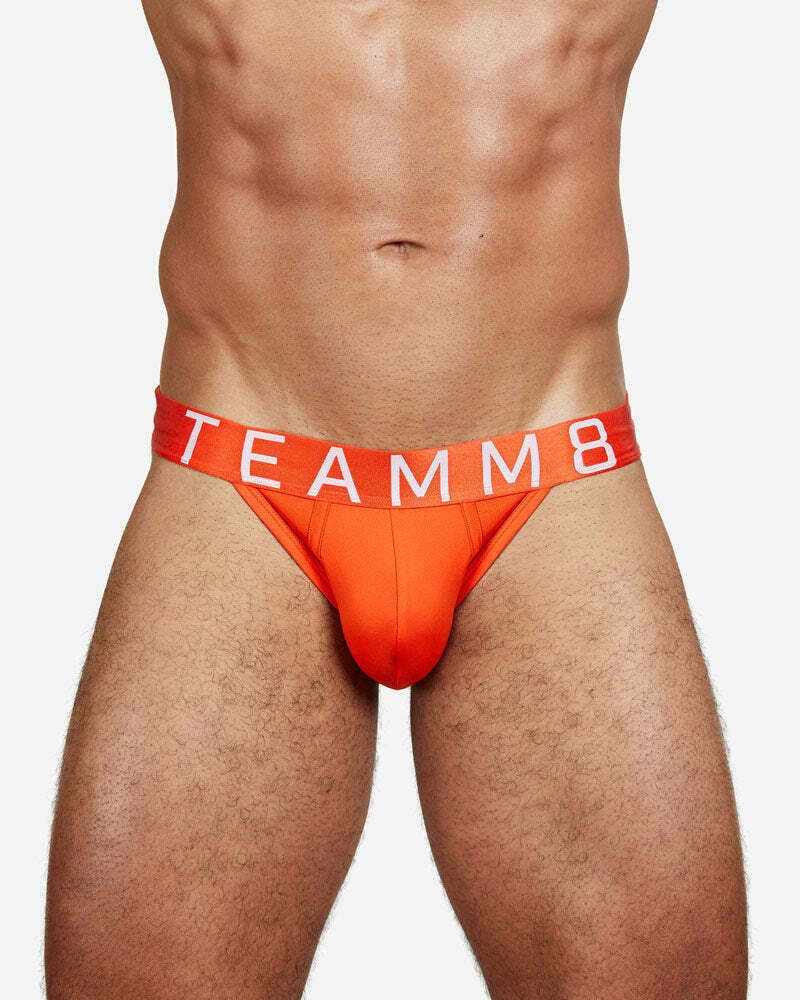 TEAMM8 Brief Spartacus Quick-Dry Low-Rise Briefs Flame Orange 11