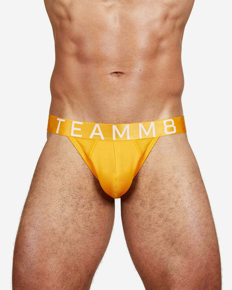TEAMM8 Briefs Spartacus Quick-Dry Low-Rise Brief Citrus Yellow 11