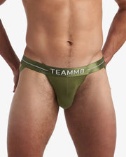 TEAMM8 ICON Jock Ultra Comfortable Quick-Dry Jockstrap Olive Green 22