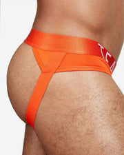 TEAMM8 Jock Spartacus Low-Rise Quick Dry Jockstrap Flame Orange 10