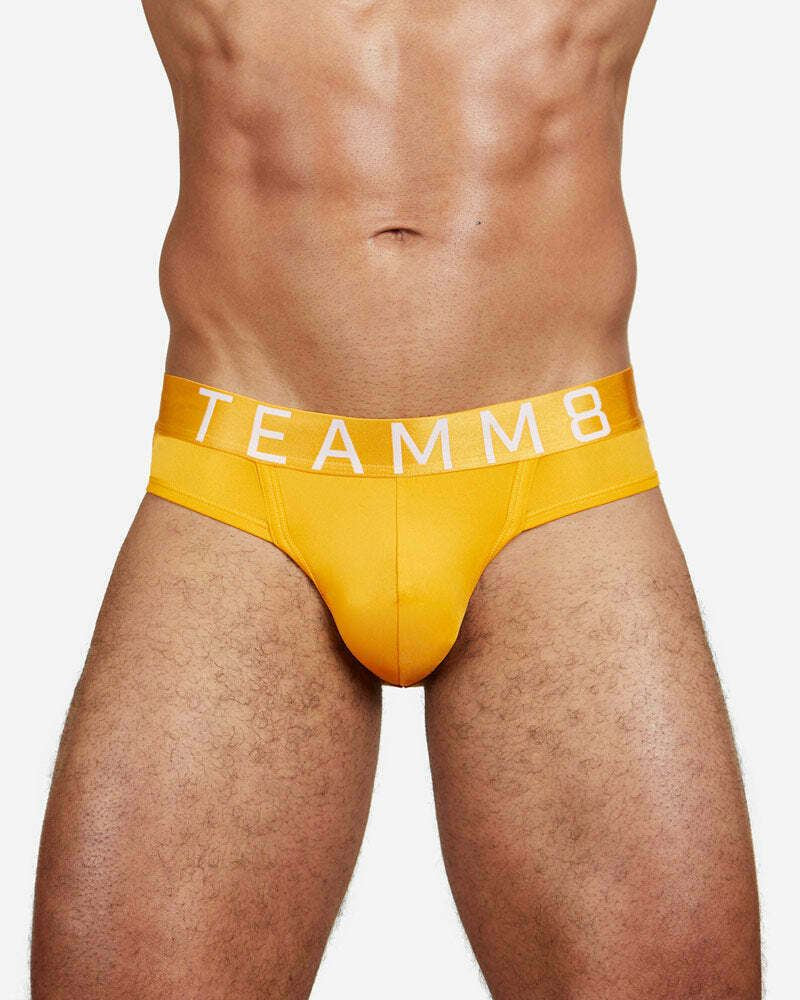 TEAMM8 Spartacus Jockstrap Low-Rise Quick Dry Jock Citrus Yellow 10