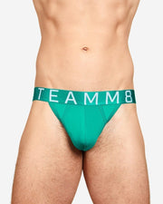 TEAMM8 Spartacus Thongs  Low-Rise Quick Dry Thong Grass Green