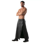 TOF PARIS Kinky Long Skirt Gladiator Skirts Faux Leather Adjustable2