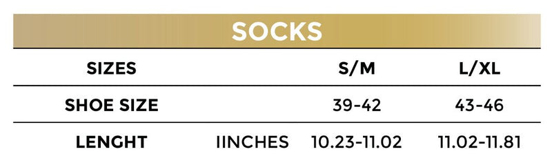 TOF PARIS Long Sport Sock Cushioned Sol Mid-Calf Sock White & Black 25