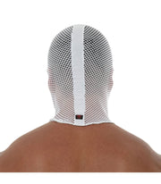 TOF PARIS Mesh Hood Balaclava Three Holes Bonnet White O/S 89