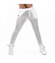 TOF PARIS Pants Ibiza Mesh Robust Comfortable Stylish Pant White