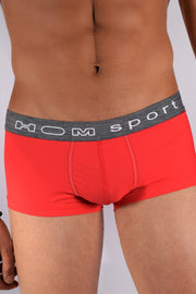 XL-HOM Boxer SNOW Shorty Quality Undies RED XL 1