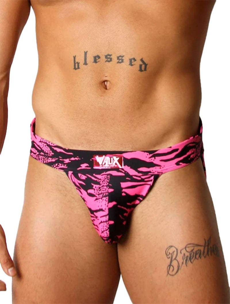 XL - Thongs VAUX VX4 Thong By Cellblock 13 Zebra Pink